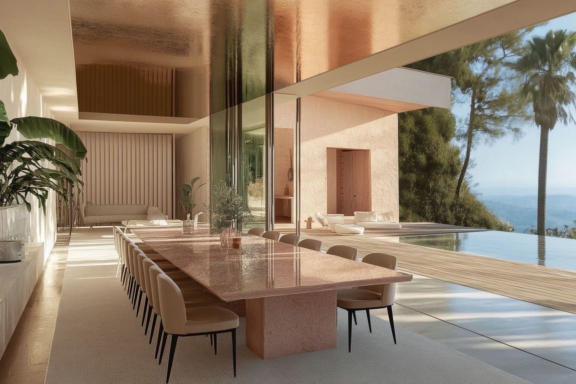 Dining room rendering